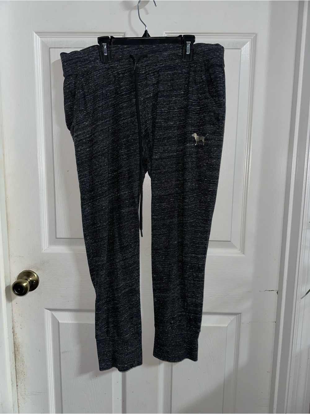 PINK Victoria's Secret Dark Gray Sweatpants Size Large